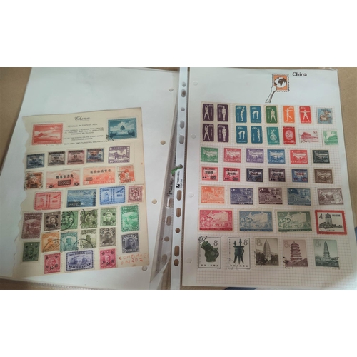 137B - A slection of Chinese stamps