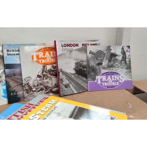 47 - A selection of 17 books on local and other railway and steam train interests