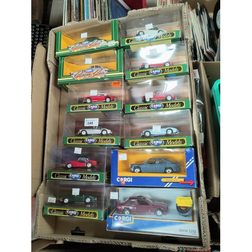 348 - 18 originally boxed Corgi 