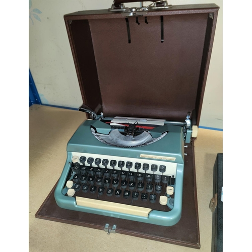 35 - A 1950's portable typewriter by Imperial