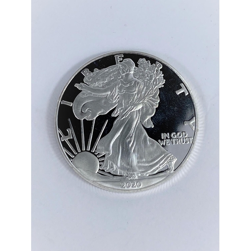 247A - USA silver proof dollar 2020