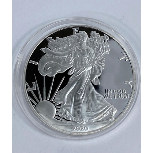 248 - USA silver proof dollar 2020