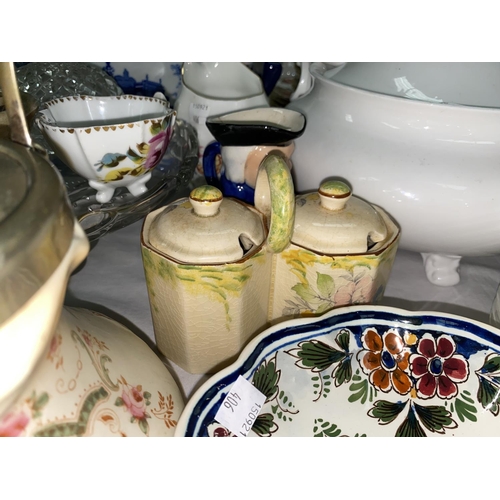 406 - A selection of decorative china