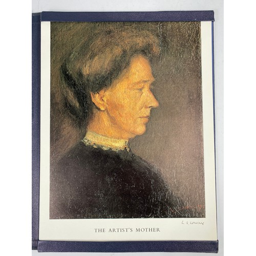 679A - Laurence Stephen Lowry: Folio 'The Lowrys', 3 portraits - artist self portrait, artist's mother, art... 