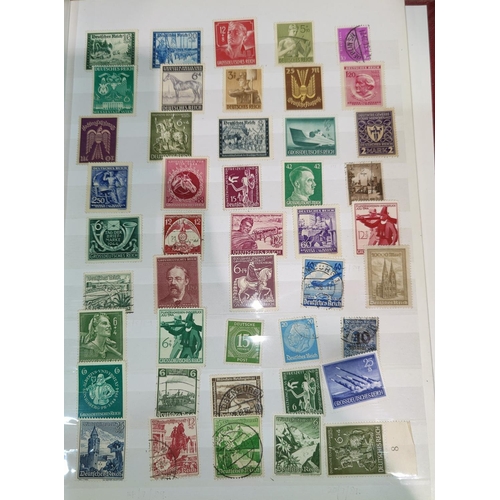 216 - GERMANY:  a collection of 3rd REICH stamps