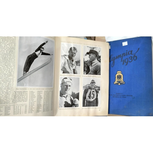 319 - DIE OLYMPISCHEN SPIELE 1936, 2 volumes with inserted photos