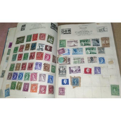 253 - A collection of World stamps in Royal Mail Stamp Album to include CHINA issues, GB 1d red plates etc