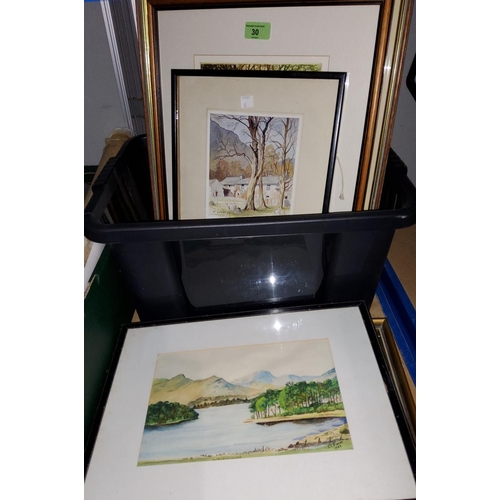 30 - Mark Spain, a pair of artist signed limited edition prints 