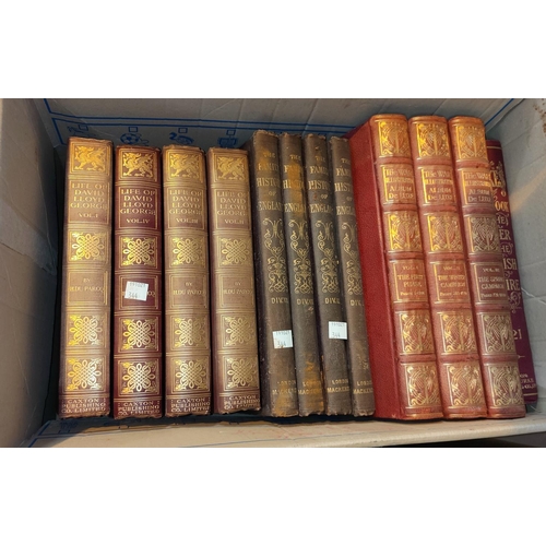 344 - Lloyd George, Life, 4 vols and other library sets/part sets