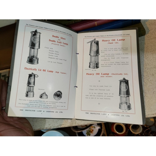 371 - MINER'S SAFETY LAMPS, etc, a rare catalogue of The Protector Lamp and Lighting Co. Ltd, Eccles Manch... 