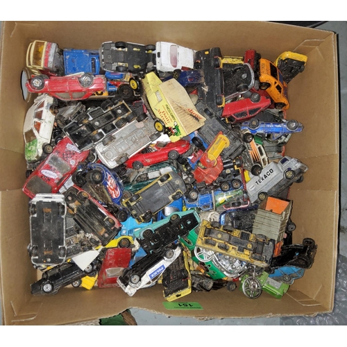 151 - A collection of toy cars