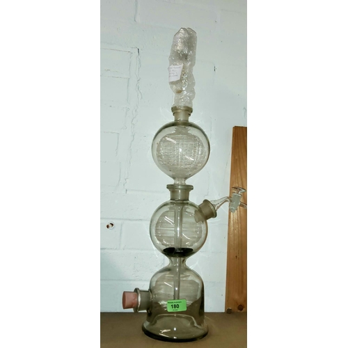 180 - A vintage Kipp's apparatus glass funnel
