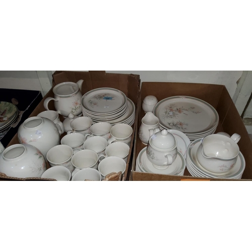 154 - A selection of Marfield dinner and teaware and Indian Tree pottery