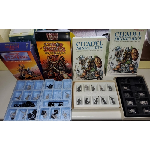 227 - Four early Games Workshop Citadel Miniatures Fantasy
boxed sets 1986 and earlier, Bryan Ansell's... 