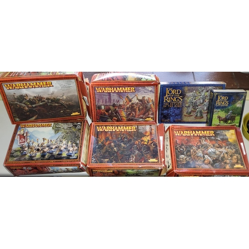 228 - Five Games Workshop Citadel Miniatures Fantasy
 Boxed sets unsealed, still on sprue, Skaven Clanrats... 