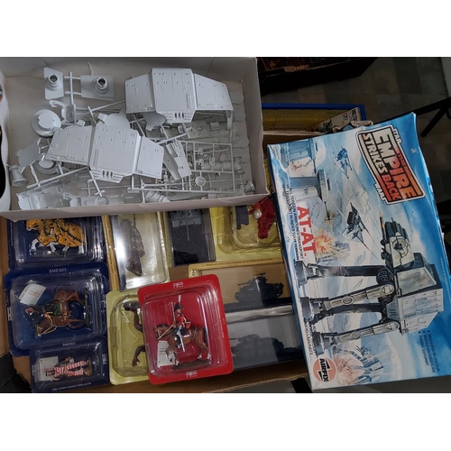 232 - A 1981 Airfix AT-AT from Star Wars The Empire Strikes back in original box (box a bit faded and squi... 