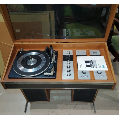 341 - A Decca Compact 3 DS 5326, record player on stand.