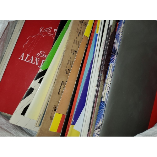 340 - A large collection of various concert programme:s Fleetwood Mac, Barry White; musical books; stage m... 