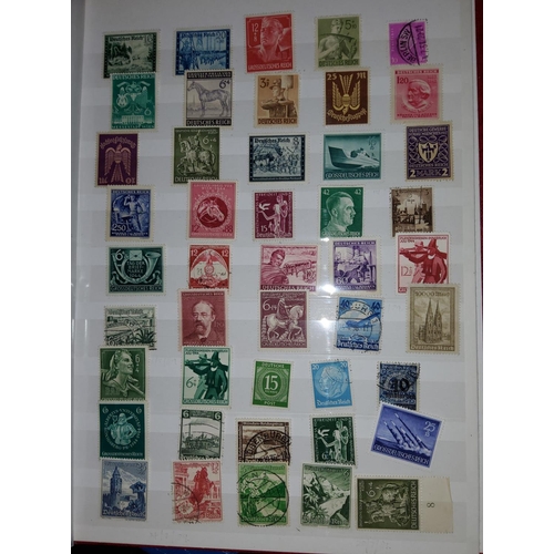 152d - GERMANY:  a collection of 3rd REICH stamps