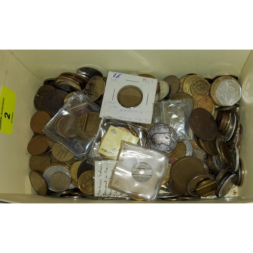 2 - A large selection of gaming tokens (approx 3 kg)