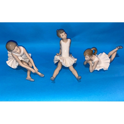 506c - Three Nao young girl ballerinas