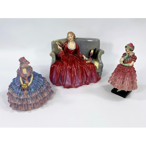562 - Three Royal Doulton figures:  Sweet & Twenty; Chloe & Maisie 1619