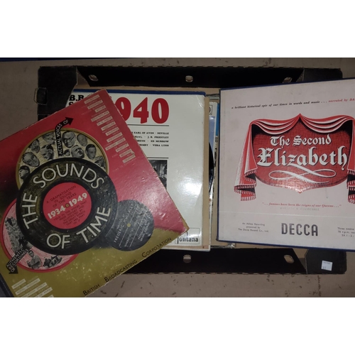 163 - SPOKEN WORD RECORDS: GV and EVIII; Decca set 