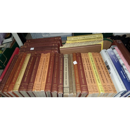 211 - A long run of Lancashire & Cheshire Antiquarian Society publications