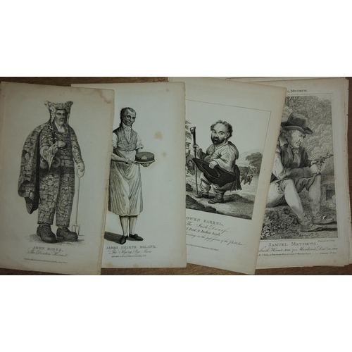 345 - KIRBY'S Wonderful and Eccentric Museum, 1805-15, 20 engraved plates, 23 x 14cm