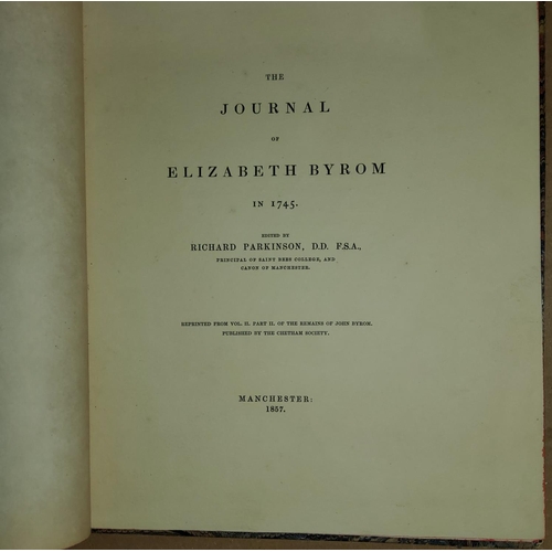 346 - RAY (James) - The Acts of the Rebels, 1 of 25 copies, Preston, 1881, with The Journal of Elizabeth B... 