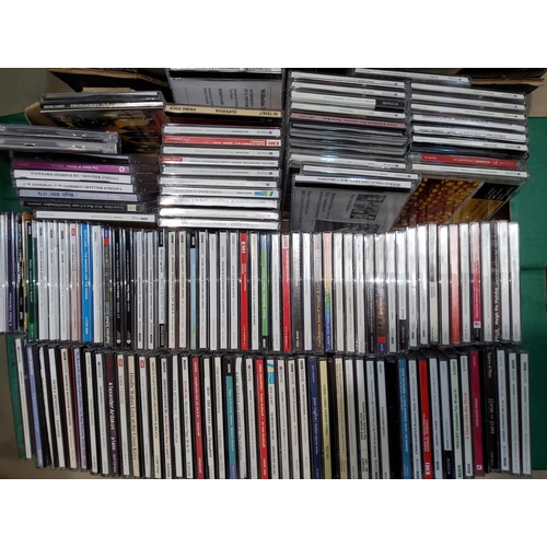 129 - A large quantity of classical CD's and videos
