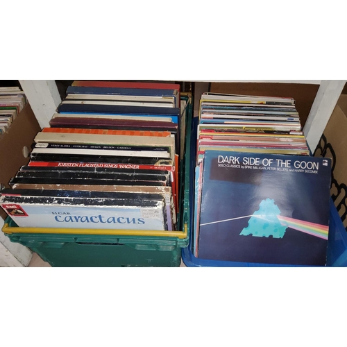 130a - A large selection of classical  music on LP records