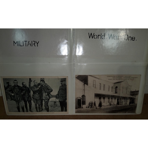 398 - A selection of WWI post cards