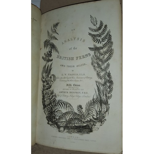 289 - Francis G W:  British Ferns, 5th ed, 1855