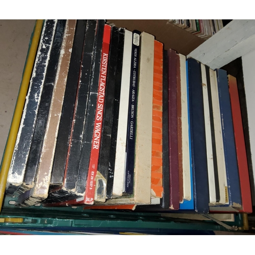 130a - A large selection of classical  music on LP records