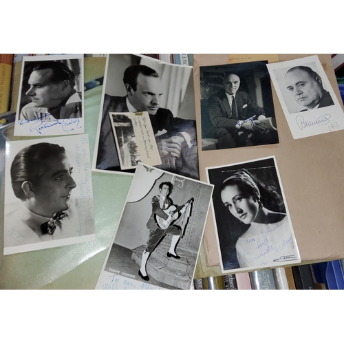 242 - Classical Music Artists:  a group of black & white photographs, some signed