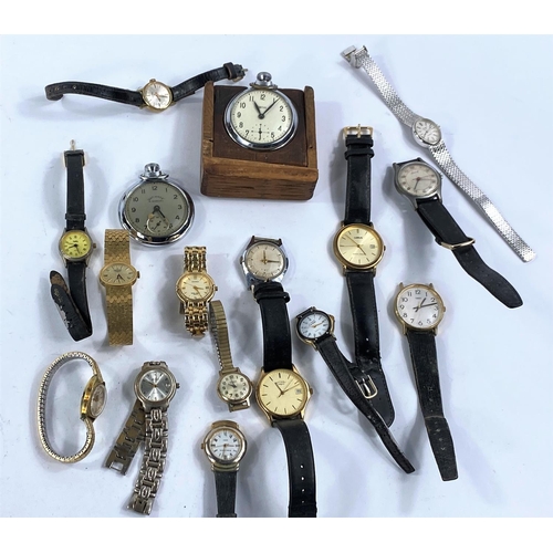 721A - A selection of various watches, gents wrist watches & pocket watches etc.