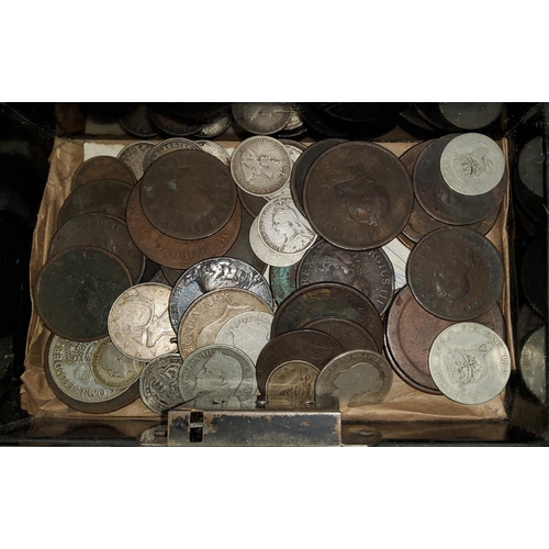 251 - A selection of older GB coins and others with silver content