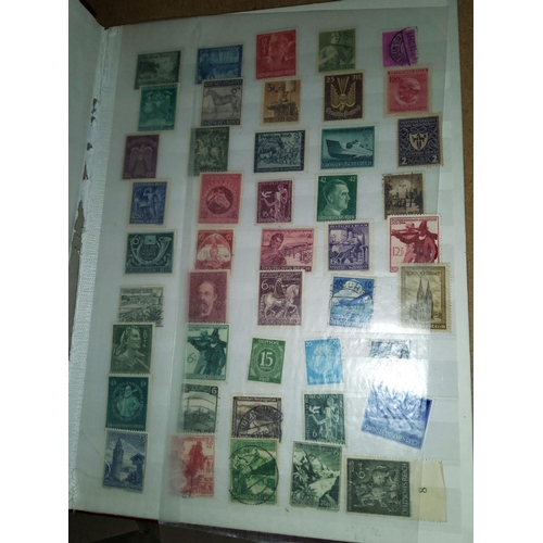 264A - An album of German WWII era stamps.