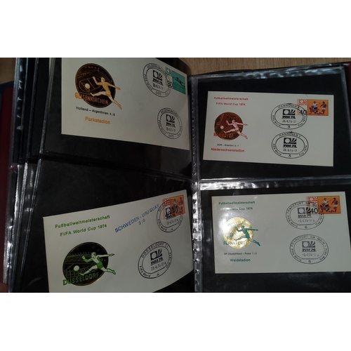 339C - An Album of 1974 First Day Covers, featuring stamped examples etc.