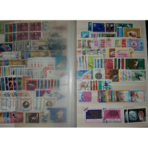 339A - An album of 20th century world and other European stamps for the Olympics 1964, other various sports... 