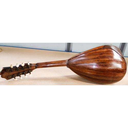 39 - A 19th century mandolin by Pietro Tonelli (a.f.)