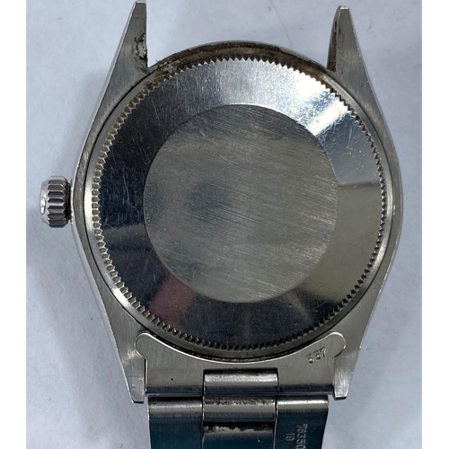 742 - A ROLEX Oyster Perpetual Air-King Precision Stainless Steel wristwatch numbered 5500 case size appro... 