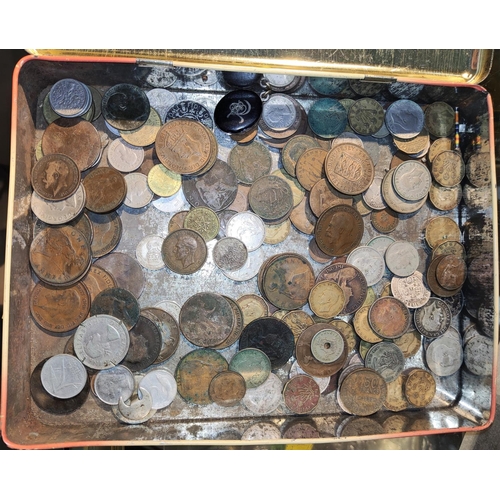 15 - A selection of pre-decimal and other copper and silver coins