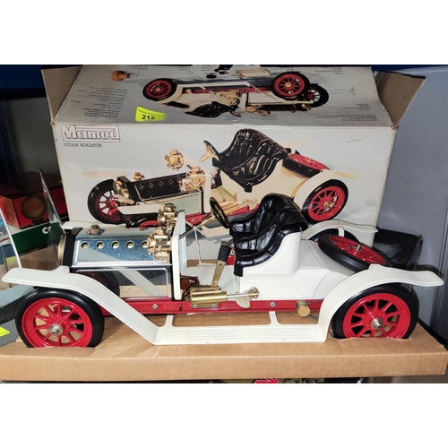 212 - A Mamod Steam Roadster originally boxed