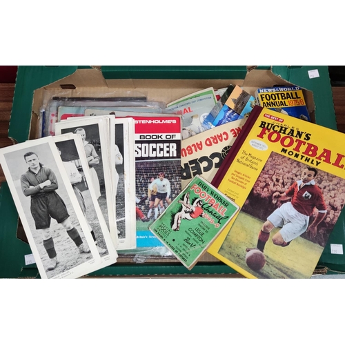 313 - A collection of Stockport County FC programmes 1960's onward, other football ephemera