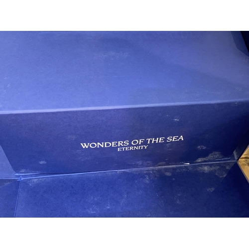 433 - Originally boxed Swarovski Eternity Clear 2006 by Michael Stamey ref. 726028 Wonders of the Sea, 2nd... 