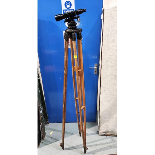 370 - A Theodolite on stand by E.R.Watts & Son, London