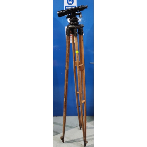 370 - A Theodolite on stand by E.R.Watts & Son, London