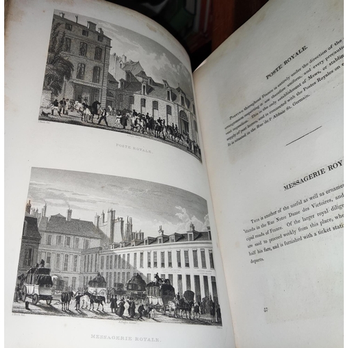 99 - A copy of Paris and it's Environs, picturesque views by M R Pugin and engraved by C.Heath, 204 views... 